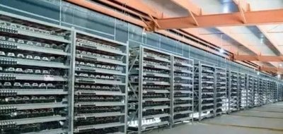 A mining farm implementing trade-in upgrades to enhance performance