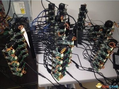 Mining rig display