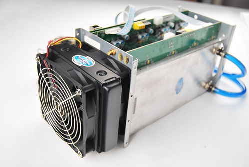 Used Bitcoin mining rigs lined up in a UK mining farm