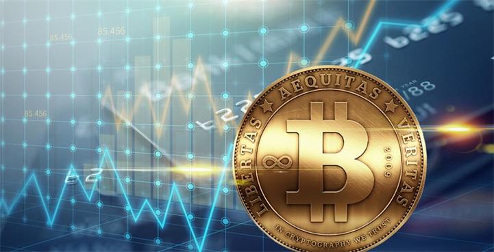 Bitcoin mining rig generating new blocks contributing to revenue streams